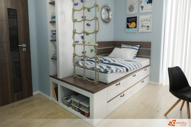 dětské pokoje 3D interiéry Čtvrtek