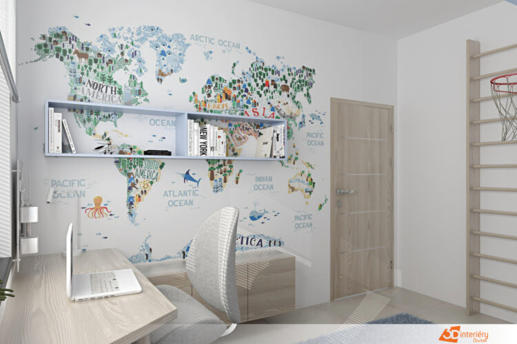 dětské pokoje 3D interiéry Čtvrtek