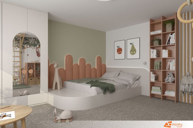 dětské pokoje 3D interiéry Čtvrtek