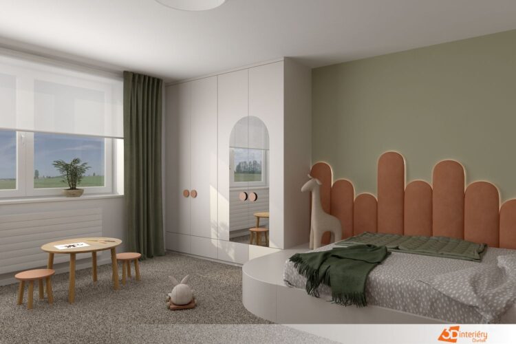 dětské pokoje 3D interiéry Čtvrtek