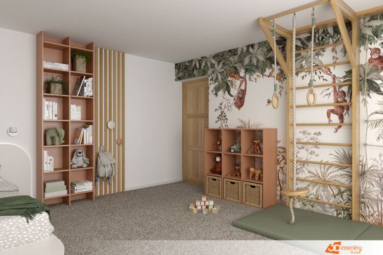 dětské pokoje 3D interiéry Čtvrtek