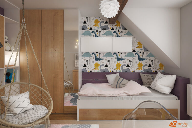 dětské pokoje 3D interiéry Čtvrtek