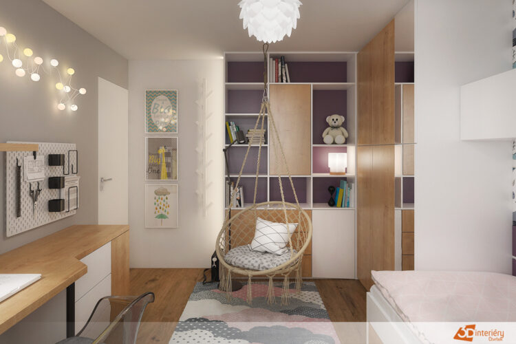 dětské pokoje 3D interiéry Čtvrtek