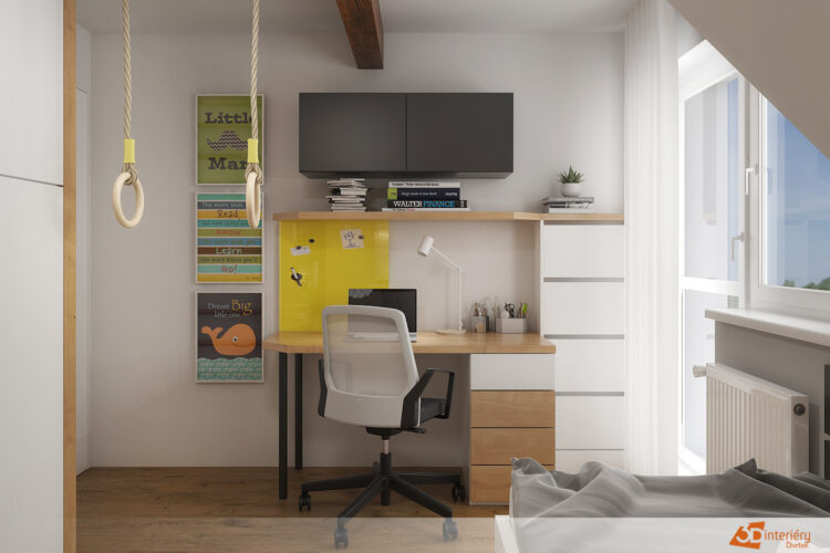 dětské pokoje 3D interiéry Čtvrtek