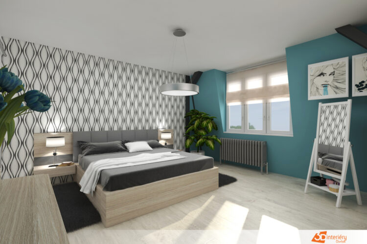 dětské pokoje 3D interiéry Čtvrtek