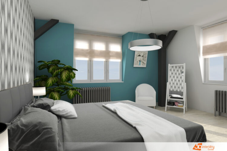 dětské pokoje 3D interiéry Čtvrtek