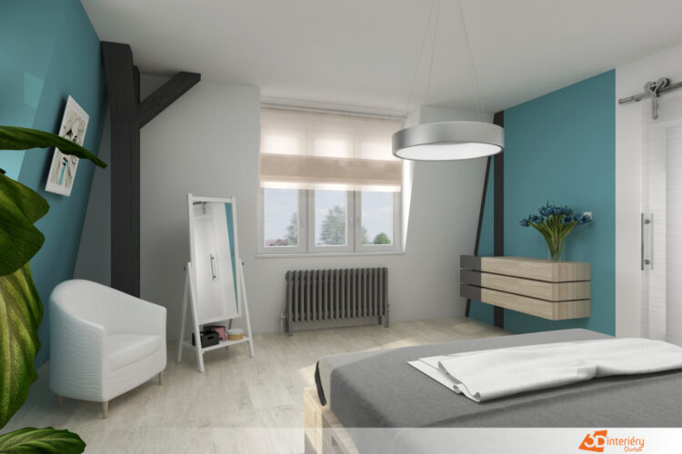 dětské pokoje 3D interiéry Čtvrtek