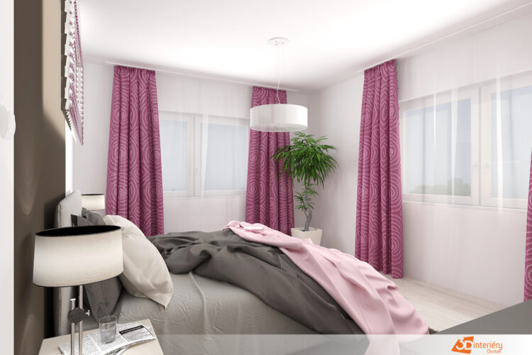 dětské pokoje 3D interiéry Čtvrtek