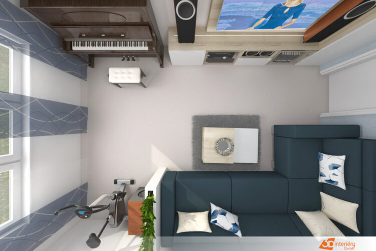 dětské pokoje 3D interiéry Čtvrtek