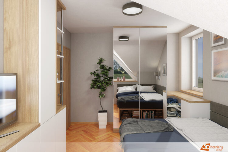 dětské pokoje 3D interiéry Čtvrtek