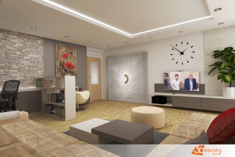 dětské pokoje 3D interiéry Čtvrtek