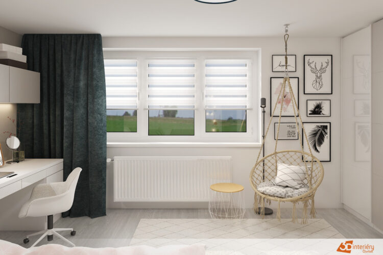 dětské pokoje 3D interiéry Čtvrtek