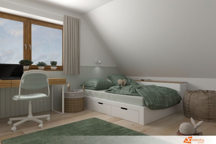 dětské pokoje 3D interiéry Čtvrtek