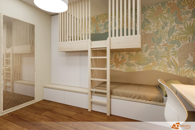 dětské pokoje 3D interiéry Čtvrtek