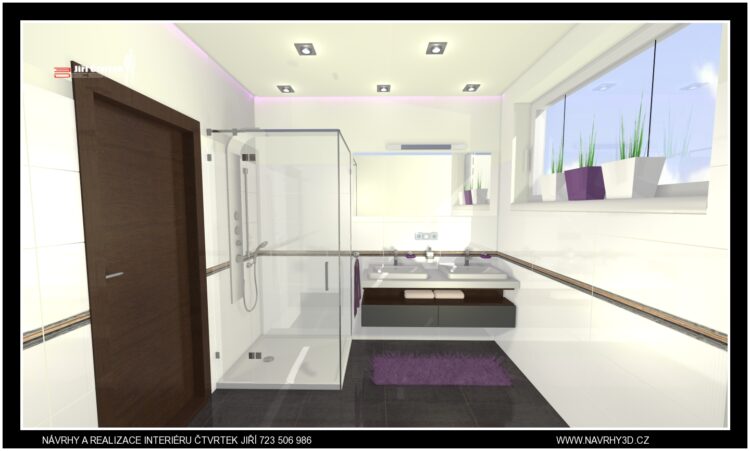 dětské pokoje 3D interiéry Čtvrtek