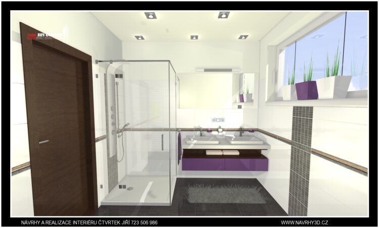 dětské pokoje 3D interiéry Čtvrtek