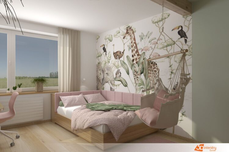 dětské pokoje 3D interiéry Čtvrtek