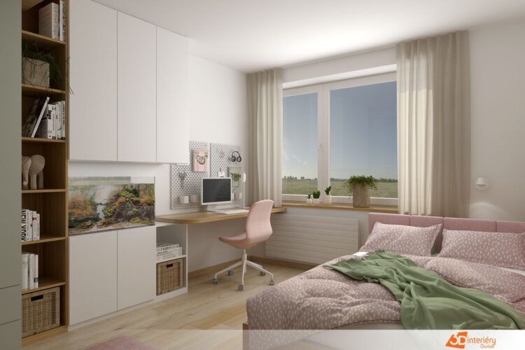 dětské pokoje 3D interiéry Čtvrtek