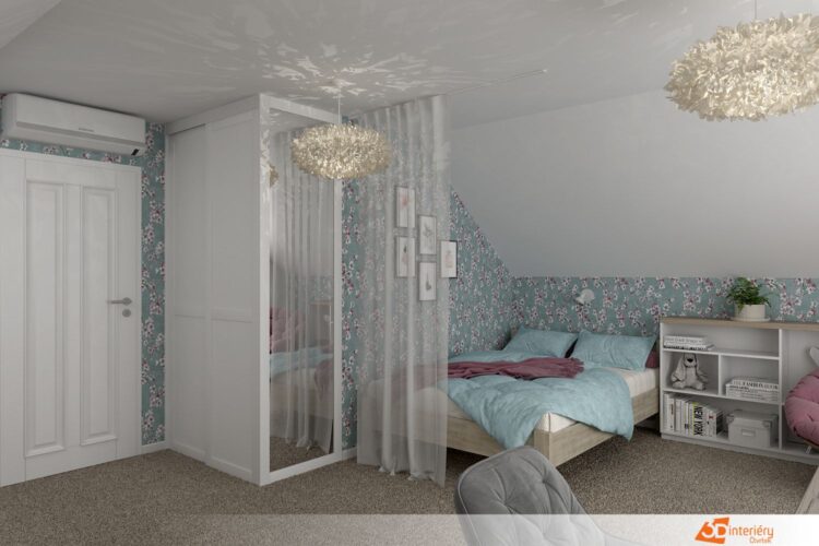dětské pokoje 3D interiéry Čtvrtek