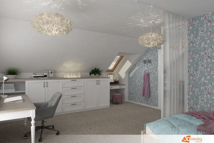 dětské pokoje 3D interiéry Čtvrtek