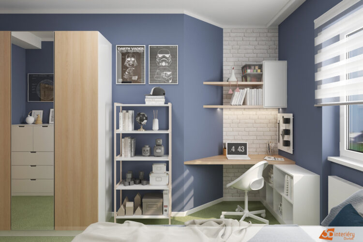 dětské pokoje 3D interiéry Čtvrtek