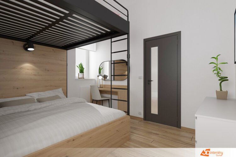 dětské pokoje 3D interiéry Čtvrtek