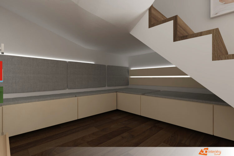 dětské pokoje 3D interiéry Čtvrtek
