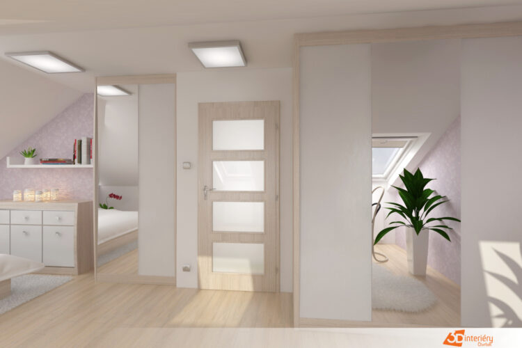 dětské pokoje 3D interiéry Čtvrtek