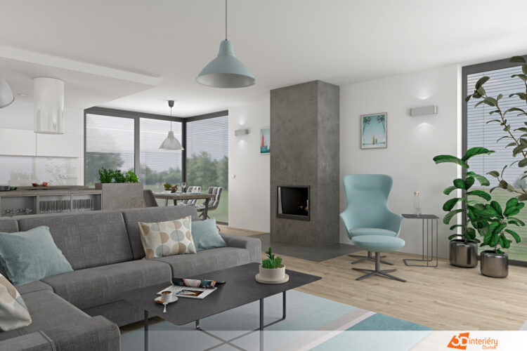 dětské pokoje 3D interiéry Čtvrtek